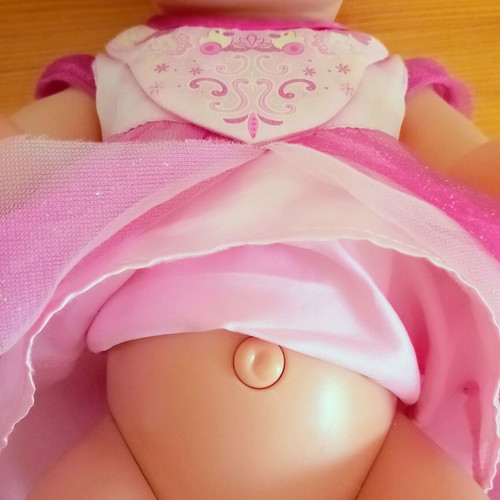 Baby Born Doll 43 cm with Princess Outfit and Water Drinking Function
