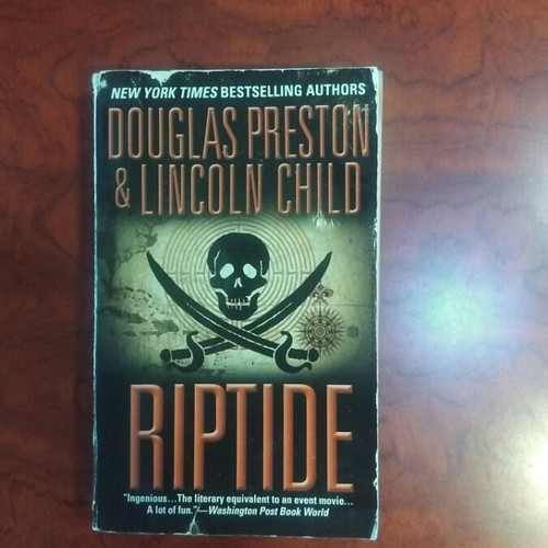 Riptide book used, English