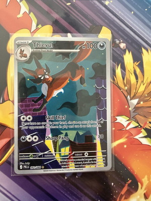 Thievul 092/084 Pokemon card Pitch Black