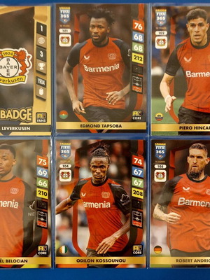 Panini Fifa 365 Adrenalyn XL 2025 συλλεκτικές κάρτες Bayer Leverkusen και Arsenal καινούργιες