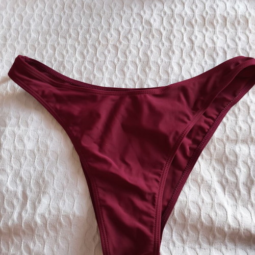 Bikini Bordeaux like new, size L/40/12