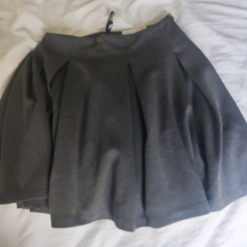 Badila mini skirt gray like new, size S