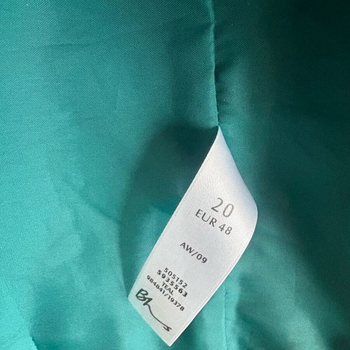 BHS trench coat like new, size 48, green