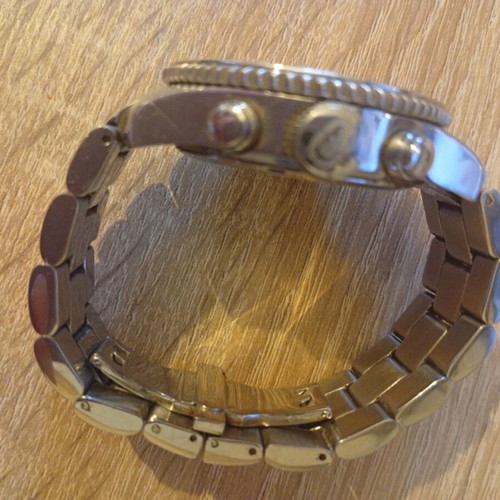 Marc Ecko women's watch like new, stainless steel with zirconia