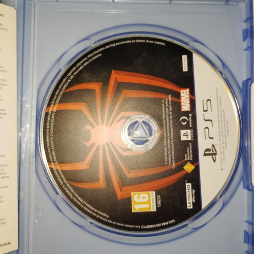 Spider-Man: Miles Morales PS5 παιχνίδι μεταχειρισμένο, χωρίς εξώφυλλο, ελαφριές γρατσουνιές στο δισκάκι
