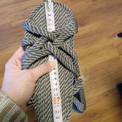 Nomadic State Of Mind slippers new, gray, size 38