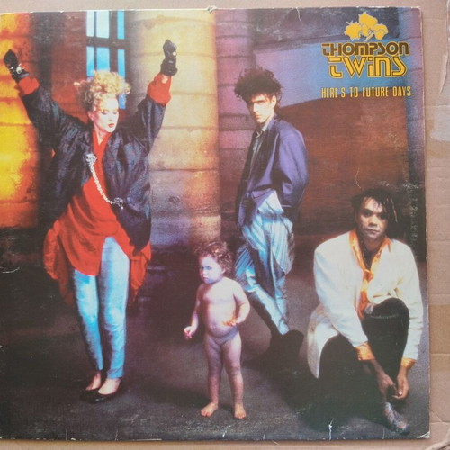 Thompson Twins Here's To Future Days LP used, electronic