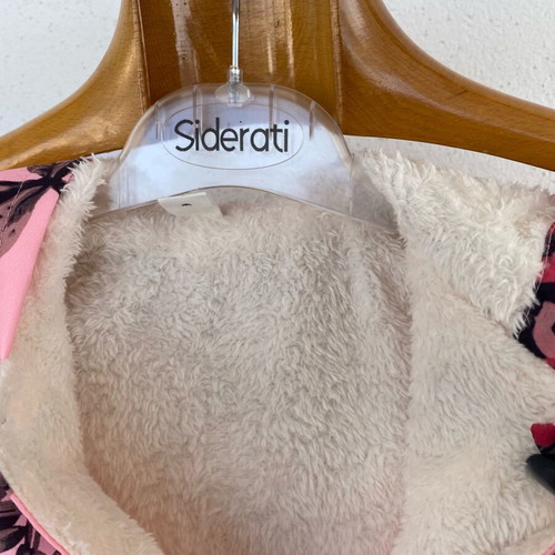 Girls' pink outerwear like new, size 116 cm