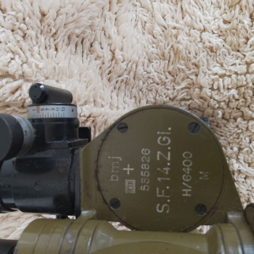 Periscope S.F.14.Z.Gi H/6400 Hensoldt Wetzlar like new from World War II