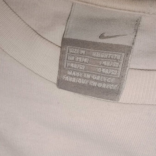 Nike X Jordan vintage tshirt like new, white and blue, size M