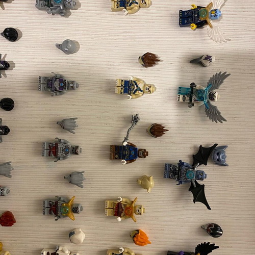 Lego Chima figures used