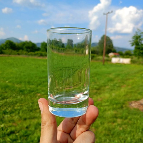 Low ouzo/tsipouro glasses like new, set of 3