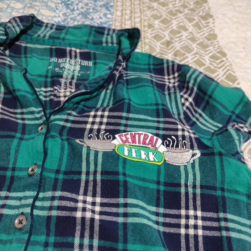 Official Friends women's pajamas used, multicolor, size XS