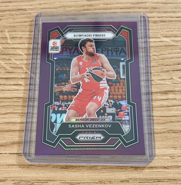 Αριθμημενη Καρτα Sasha Vezenkov Ολυμπιακος Panini Euroleague 2023/24 42/99