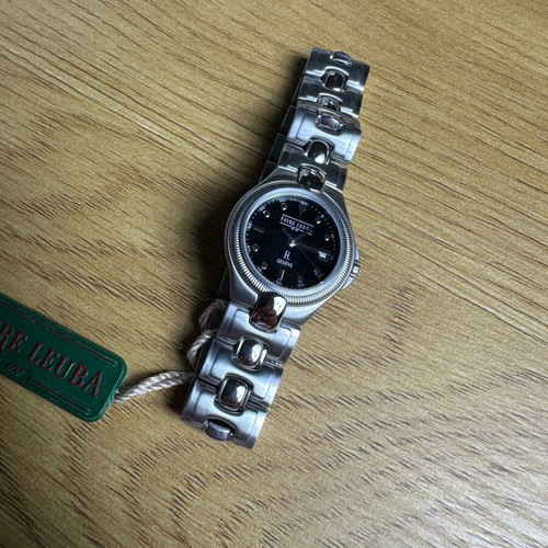 Favre Leuba unisex watch new, black and silver
