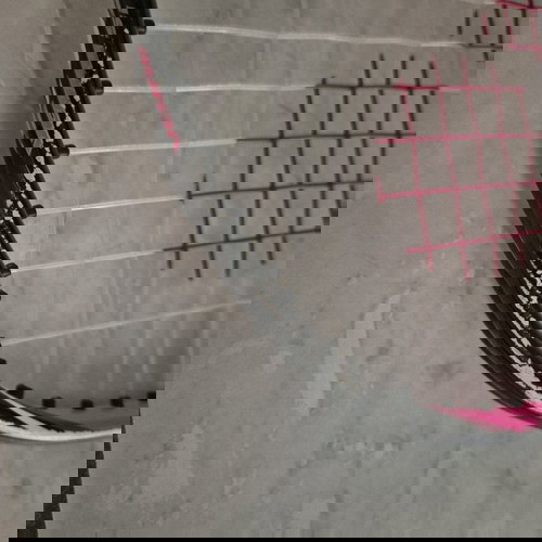 Тенис ракета употребявана детска за 7-10 години в розови нюанси