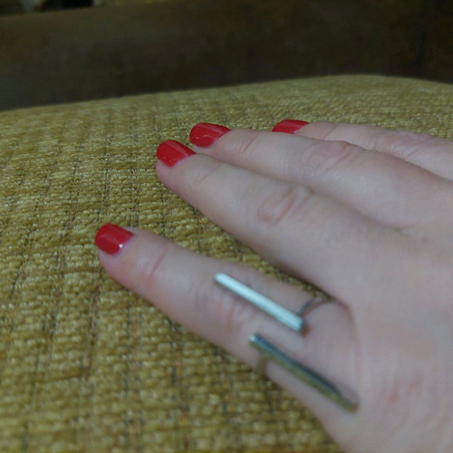 Silver women's ring like new