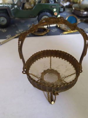 French jewelry box used, circa 1880, height 9 cm