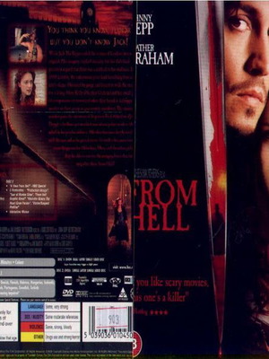 From Hell DVD used thriller with subtitles