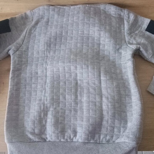 Okaidi jeans set with elastic and hoodie sweatshirt used, age 6