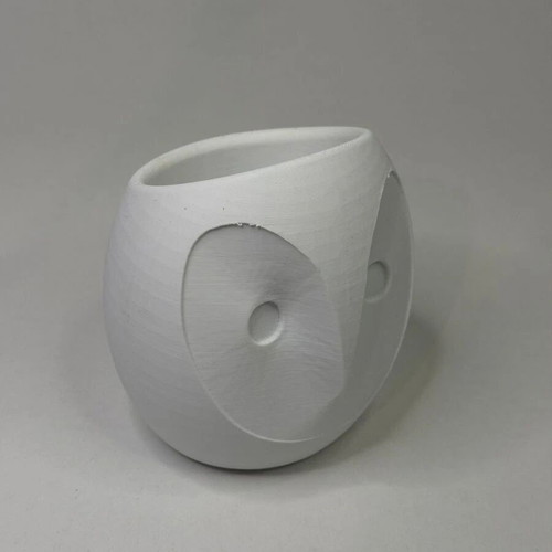 Owl decorative planters set 3D printed, small medium large, made to order