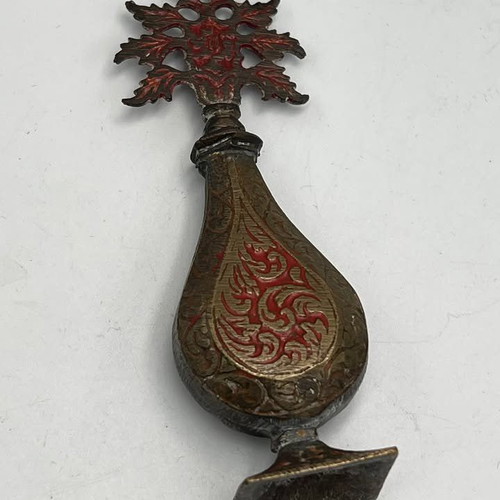Antique Arabic kohl bottles, handmade
