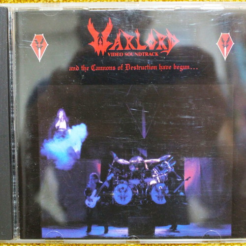 Warlord And The Cannons Of Destruction Have Begun CD used, heavy metal
