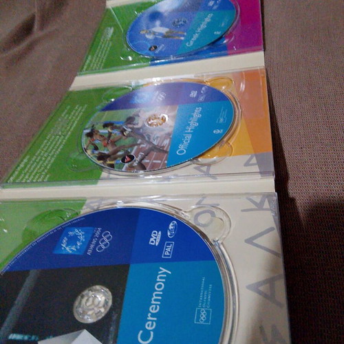 Athens 2004 Olympic Games collectible DVD box set like new