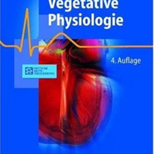Vegetative Physiologie medical book used, German language