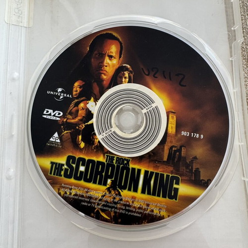The Scorpion King DVD movie with Greek subtitles