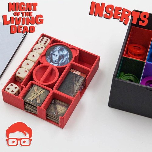 Zombicide Night of the Living Dead Board Game Organizer new, 3D printed