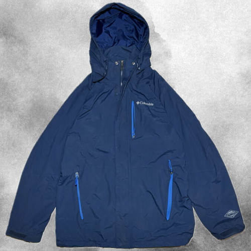 Columbia 3-in-1 Ski Jacket like new, black and blue