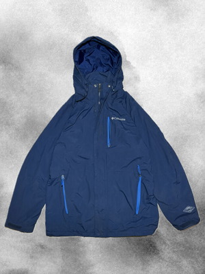 Columbia 3-in-1 Ski Jacket like new, black and blue