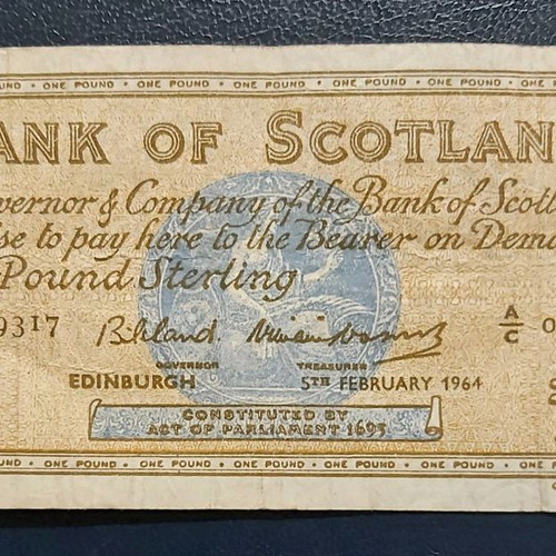 Scotland 1 Pound 1964 μεταχειρισμένο