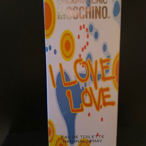Moschino Cheap & Chic packaging box used
