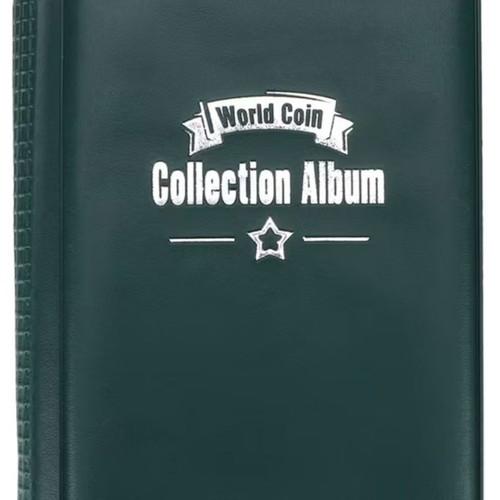 Coin storage album 120 slots, 4 colors