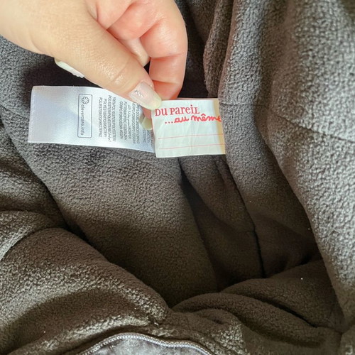 Dpam baby jumpsuit like new, charcoal color
