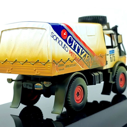 Mercedes Unimog Paris-Dakar Rally 1988 Truck 1:43 Diecast