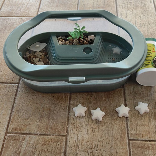 Turtle Aquarium Set like new with accessories