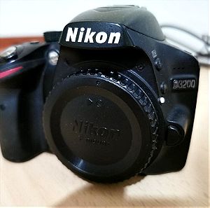 Nikon D3200 (σώμα μόνο) σε άριστη κατάσταση