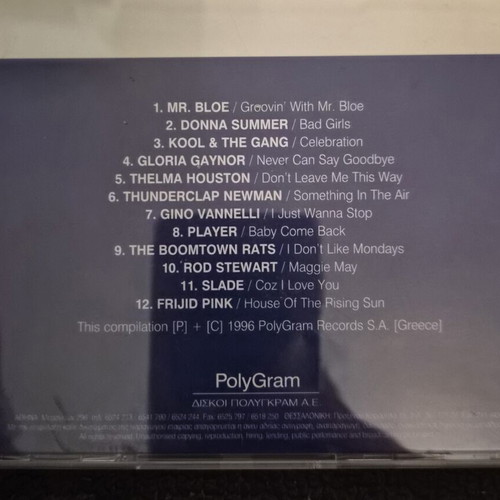 Pop 70's CD used compilation from 1996 by PolyGram