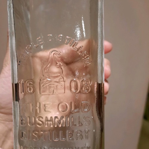 Bushmills bottle empty in excellent condition