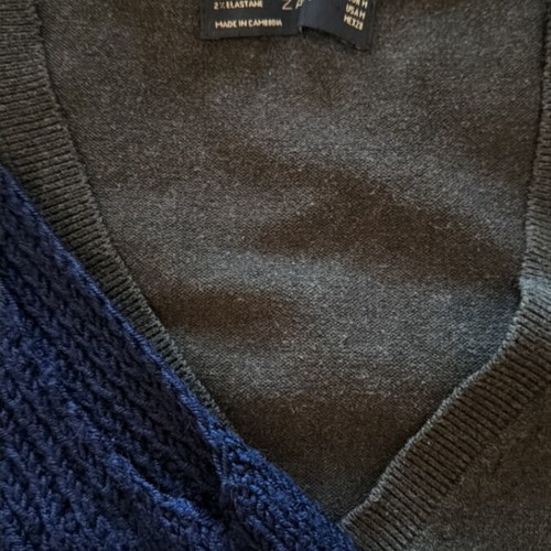 Zara and handmade sleeveless tops like new, set for 10 years old