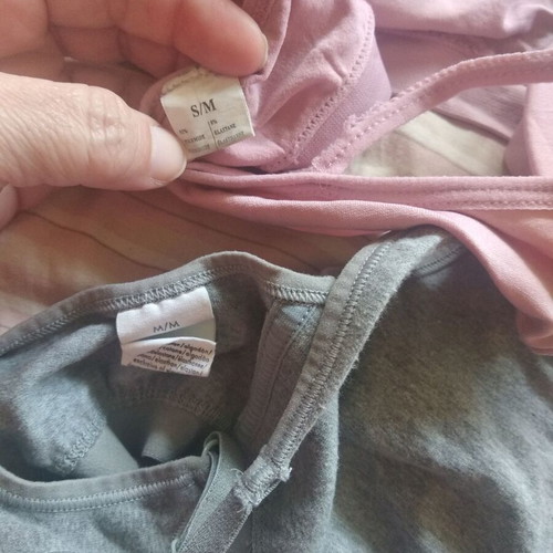 Small bustier bras like new, pack of 8 pieces