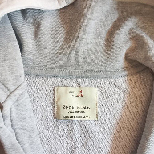 Zara cardigan like new, size 116 cm, gray