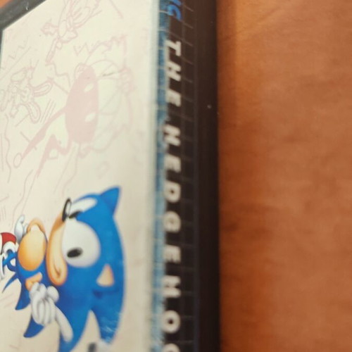 Sega Mega Drive Sonic the Hedgehog cartridge used