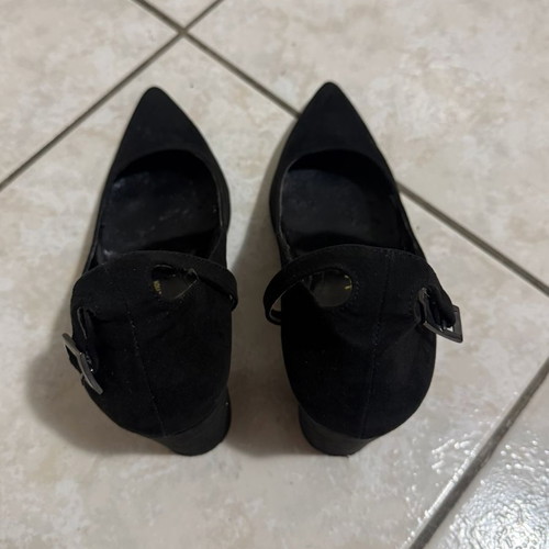 Nacrée Collection black pumps size 38 made in Italy, like new