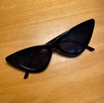 Black sunglasses used, barely worn