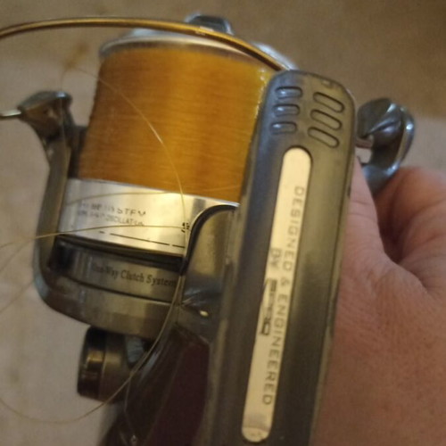 Spro Intessa Power Caster fishing reel, 3.9 ratio, with line