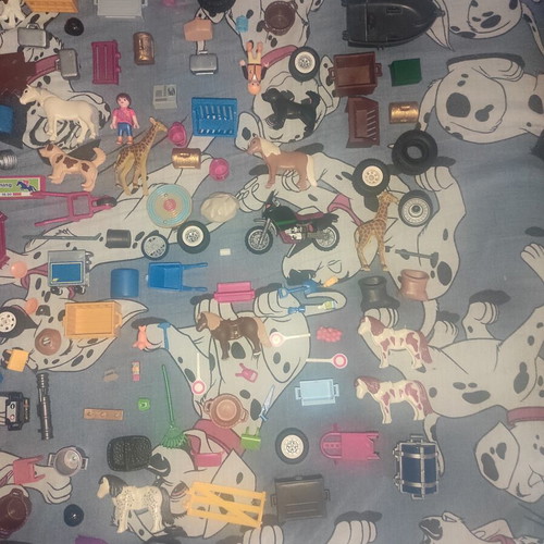 Playmobil large collection of various pieces and accessories like new